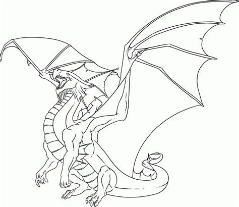 Top 25 dragon coloring pages for preschoolers: Fire Breathing Dragon Coloring Pages - Coloring Home