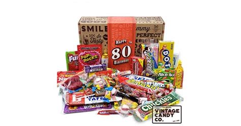 Vintage Candy Co 80th Birthday Retro Candy T Box 1941