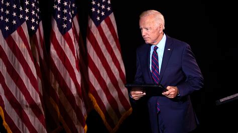 For Joe Biden Trump Impeachment Inquiry Brings A Long Expected Test The New York Times