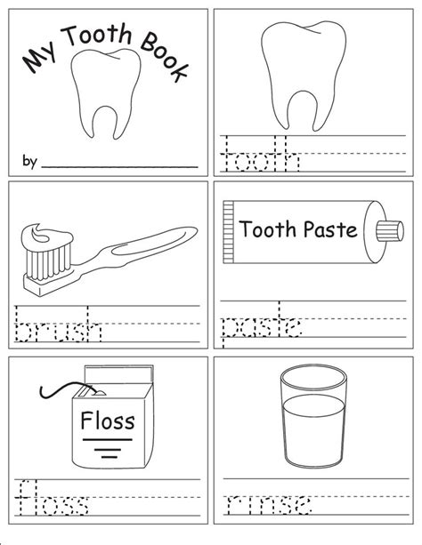 Worksheets On Teeth Dental Health Preschool Activities Dental Health