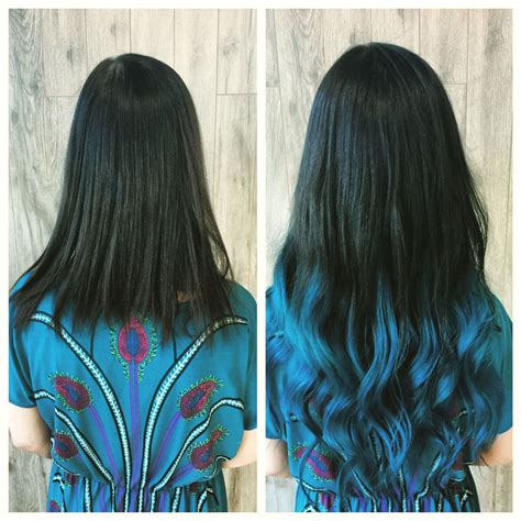 Garnish Hair Studio And Extension Bar In Raleigh Blue Hair Extensions