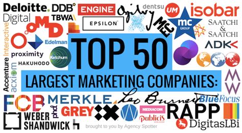 50 Largest Marketing Companies In The World Leadership Insights