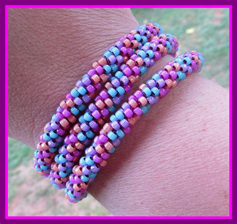 Kumihimo Wrap Bracelet Tutorial Instant Download Off The Beaded Path