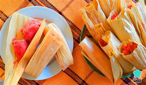 Tamales De Dulce Tradicionales Receta Mexicana