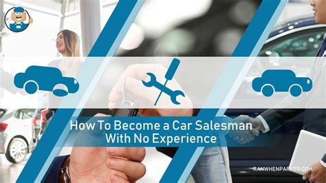 How To Become A Car Salesman With No Experience Necessities Ran When