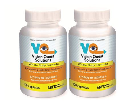 Vision Quest Solutions Whole Body Formula 120 Capsules 2pack