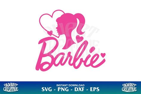 Barbie Heart Logo Svg Gravectory