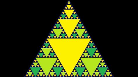 Fractales Fractal Triángulo De Sierpinski Youtube