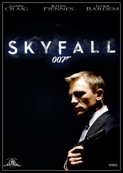 James Bond Skyfall Poster Mikie Daniel