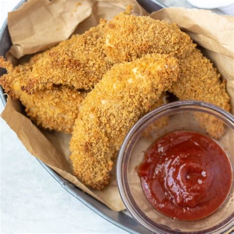 | there's nothing else that personifies comfort on rainy days better than homemade chicken soup. The BEST Baked Chicken Tenders Recipe | A Mind "Full" Mom