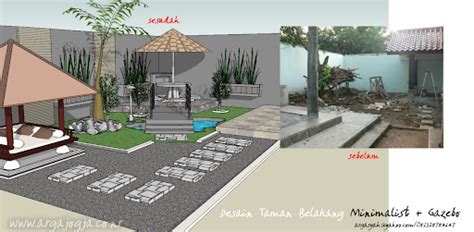 Memanfaatkan Lahan Kosong Belakang Rumah Sebagai Taman Minimalis