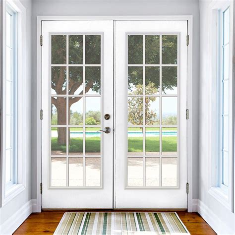 French Doors And Hinged Patio Doors Prehung French Doors Home Depot