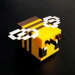 There is a max of 10 per hive and are passive to everything unless a player attacks them or their hive. Archivos STL para impresoras 3D Minecraft ・ Cults