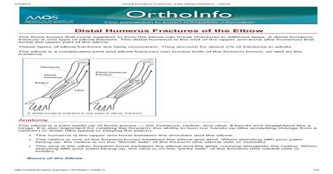 Distal Humerus Fractures Of The Elbow · Pdf File · 2016 11 10772014