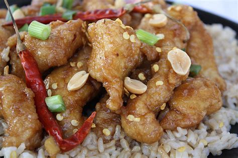 Szechuan chicken (/ˈsɛʃwɒn/ or /ˈsɛtʃwɒn/) is also known as sichuan or szechwan named for a region in china. Szechuan Chicken Recipe | BlogChef.net