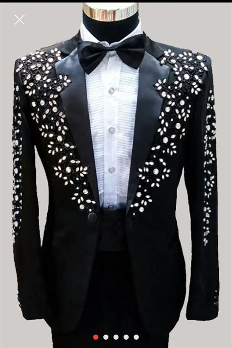 2017 latest coat pants design palace mens suits black rhinestone applique groom tuxedos