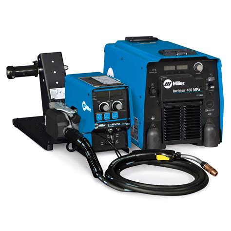Miller Invision 450 Mpa Mig Welder With Feeder Accessory Package And