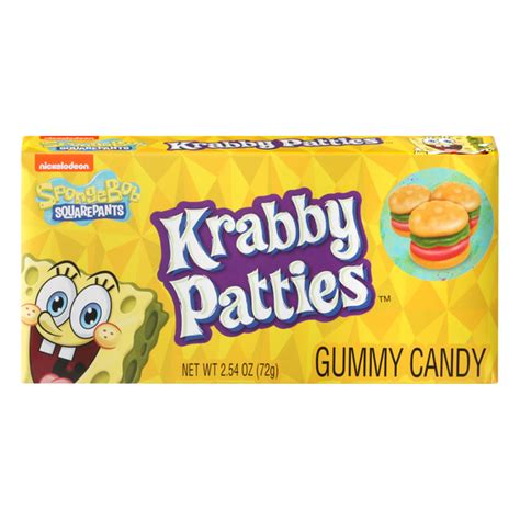 Save On Nickelodeon Spongebob Squarepants Krabby Patties Gummy Candy