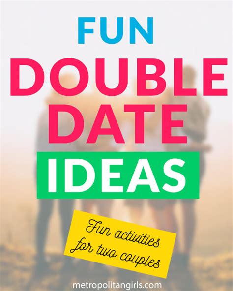 37 Fun Double Date Ideas To Try With Another Couple