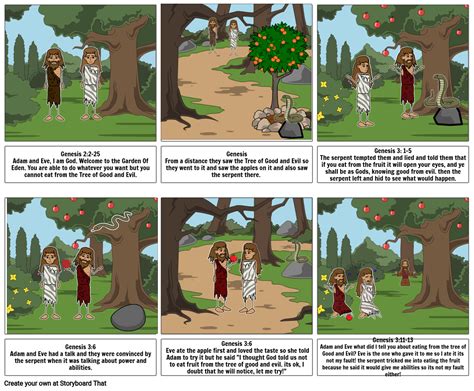 Adam And Eve Storyboard By Fb9085b0