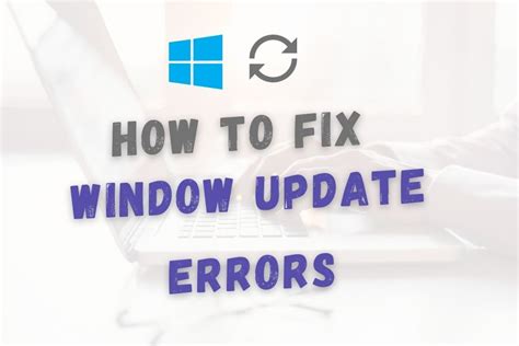 Solved How To Fix Windows Update Error Cant Get Update
