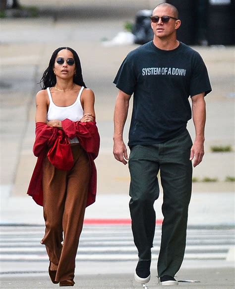 Channing Tatum and Zoë Kravitz Step Out for Lunch in New York City
