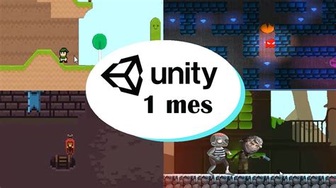 1 Mes Aprendiendo Desarrollo De Juegos Con Unity En 3 Minutos Youtube