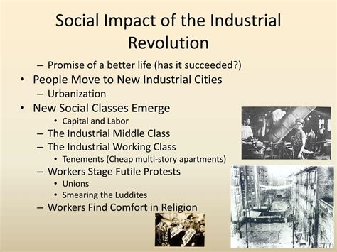 The Social Impact Of The Industrial Revolution Triumphias