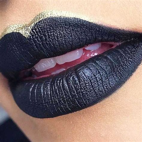 How To Wear Black Lipstick And Not Look Like A Goth Black Lipstick Lipstick Makeup