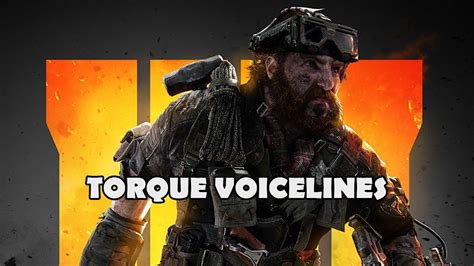 Call Of Duty Black Ops 4 Specialist Voicelines Torque Youtube
