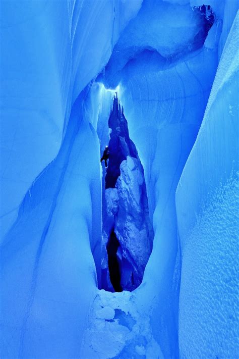 Blue Sky Blue Ice Caves