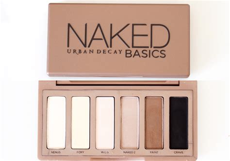 Urban Decay Naked Palette And Naked Basics Le Beauty Girl