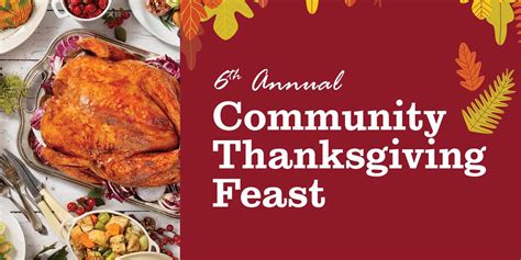 6th Annual Community Thanksgiving Feast Will Be Sat Nov 16 Ilovekent