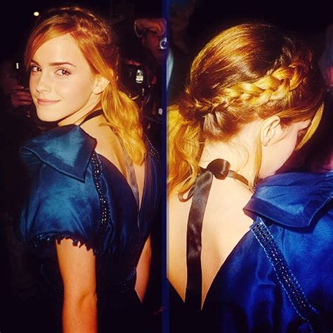 Emma Watson Emma Watson In Blue