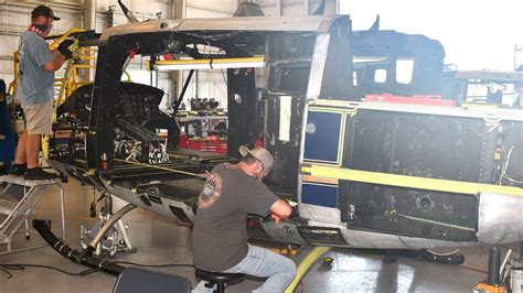 Frce Kinston Operation Completes First Uh 1n Huey Repair Navair