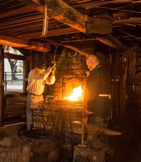 Blacksmiths At Heritage Village Smithsonian Photo Contest