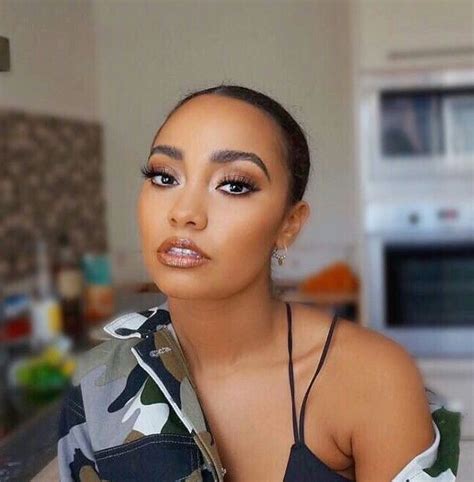 One of the pictures shows pinnock and gray resting their. Leigh-Anne Pinnock, Instagram