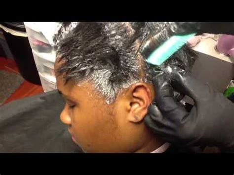 When you think of hair relaxers, the image that typically comes to mind is a woman with perfectly straight, shiny hair on how well a relaxer works on your hair depends on how straight you want your hair to be, how the relaxer is applied to your hair, and how resistant your. How to: relaxer touch up on new growth hair - YouTube