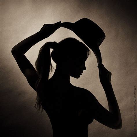 Silhouette Portrait Female Silhouette Fine Art Photography