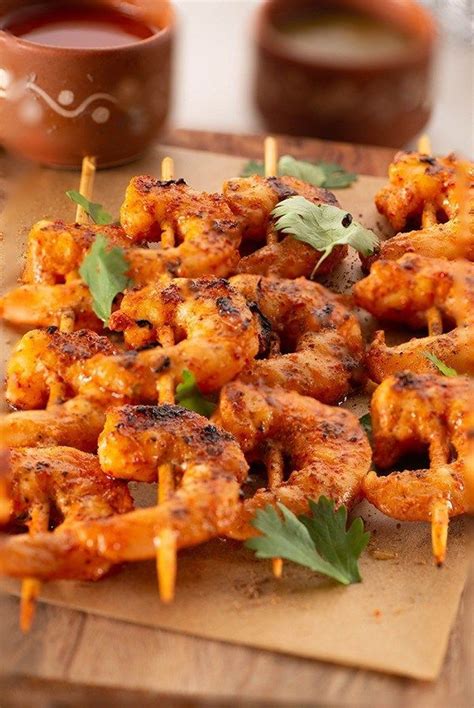 Each of these party bites would be a great addition to any. Tandoori prawns; an easy appetizer for your party, or a ...