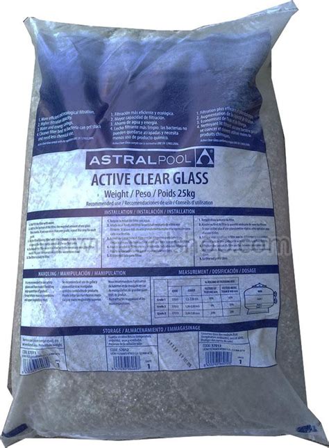 ทรายแก้ว Active Clear Glass 1 0 Mm 3 0 Mm Astral Pool Winwinpoolshop