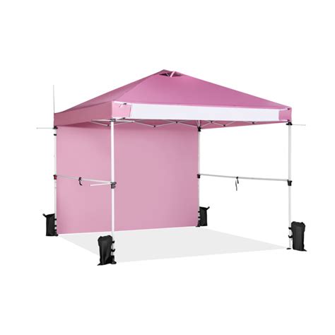 10 X 10 Feet Foldable Commercial Pop Up Canopy With Roller Bag And
