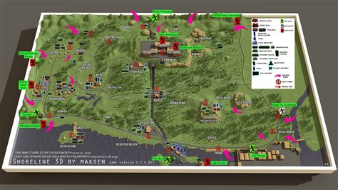 Escape From Convoy Tarkov Woods Map