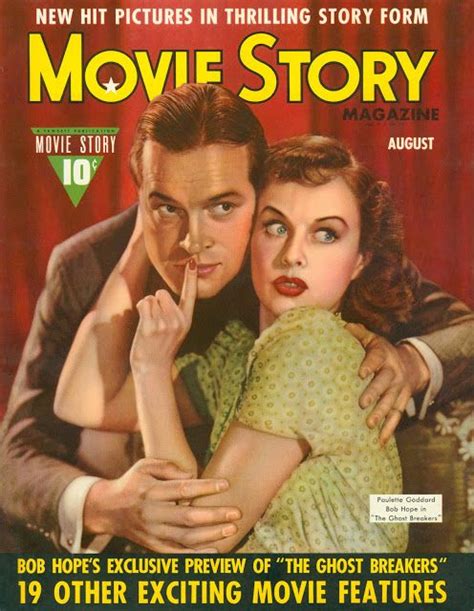 Movie Story Magazine Cover — For Personal Use Only Artefacts Antique Images Bob Hope