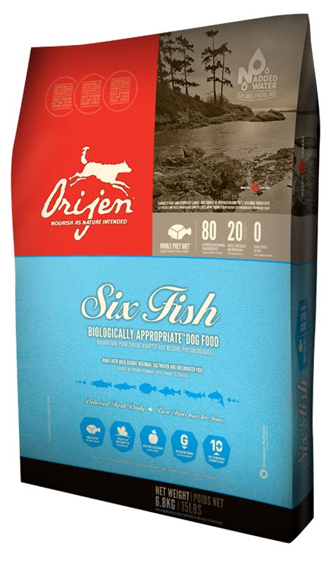 With you and your pup in mind, we. Orijen 6 Fish Dry Dog Food - All is Well Holistic Pet Care