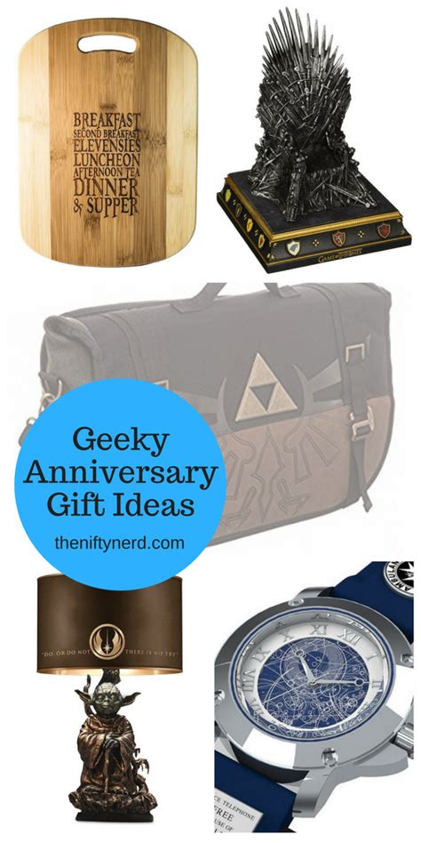 Traditional gifts are generally materials, occasionally modern gifts are manufactured items, gems, and precious metals. Geeky anniversary gift ideas. || Nerdy gift ideas for ...