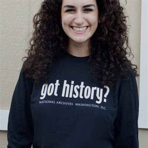 Got History Long Sleeved T Shirt National Archives Store
