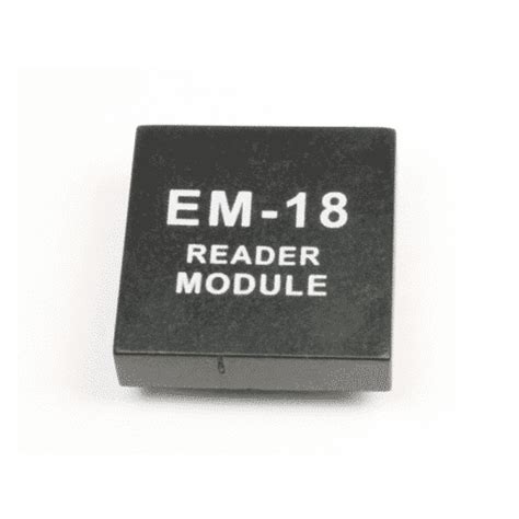 Black Rfid Reader Em 18 Rs 185 Piece Sheth Electronics Id 10434037348