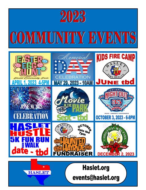 2022 Special Events Haslet Tx Official Website