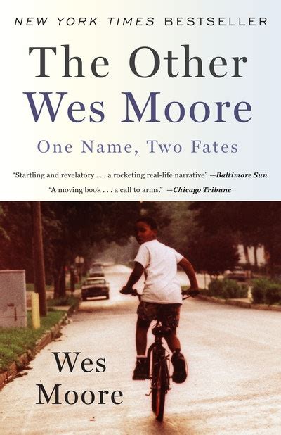 The Other Wes Moore By Wes Moore Penguin Books Australia